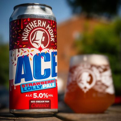 Northern Monk Ace Strawberry Lolly Pale Ale Northern Monk Ace Strawberry Lolly Pale Ale