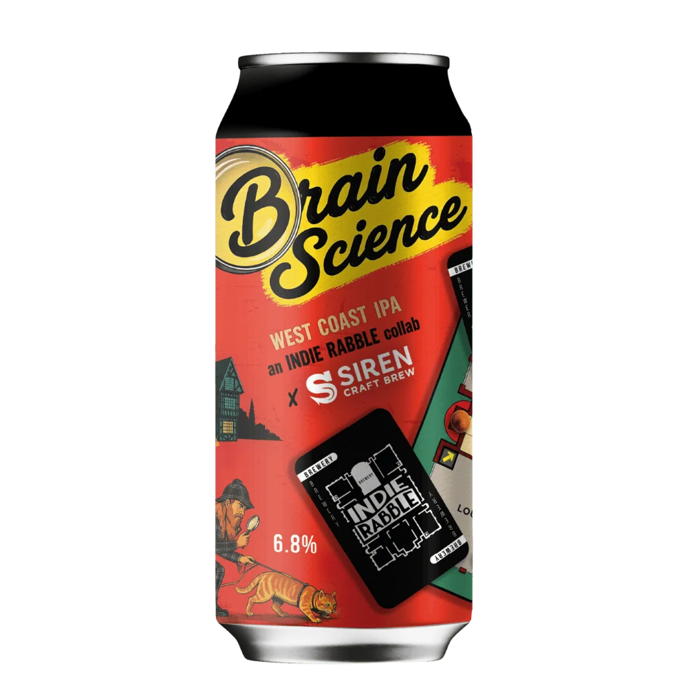 Indie Rabble x Siren // Brain Science WC IPA Indie Rabble x Siren // Brain Science WC IPA