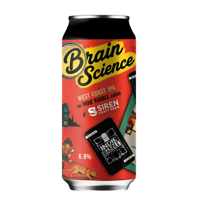 Indie Rabble x Siren // Brain Science WC IPA Indie Rabble x Siren // Brain Science WC IPA
