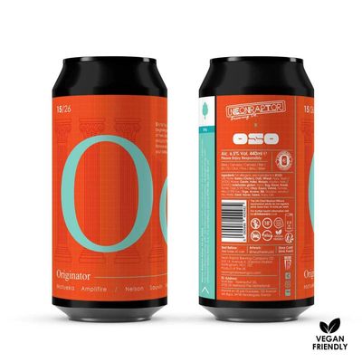 Neon Raptor x Oso // Originator DDH NZ IPA Neon Raptor x Oso // Originator DDH NZ IPA