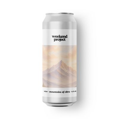 Weekend Project Mountains of Citra NE IPA Weekend Project Mountains of Citra NE IPA