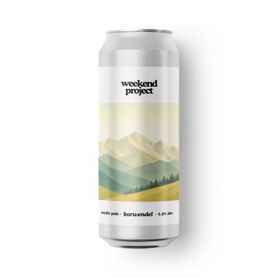 Weekend Project Karwendel Nordic Pale Ale Weekend Project Karwendel Nordic Pale Ale