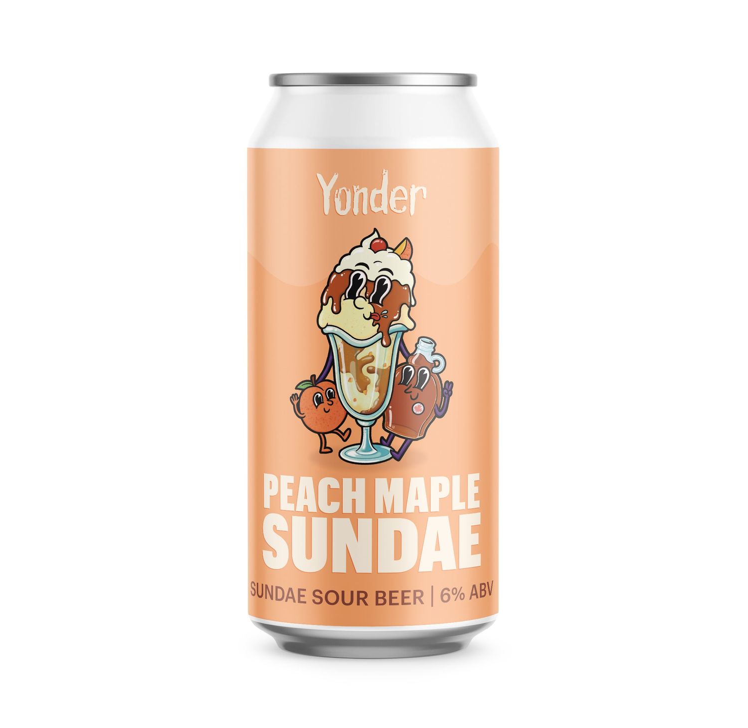 Yonder Peach Maple Sundae Sour Yonder Peach Maple Sundae Sour