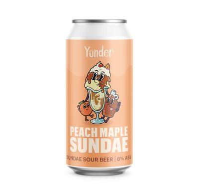 Yonder Peach Maple Sundae Sour Yonder Peach Maple Sundae Sour