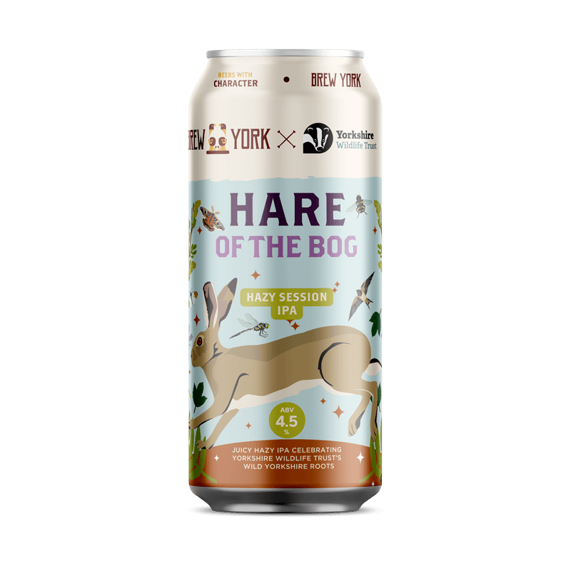 Brew York Hare of the Bog Hazy Session IPA