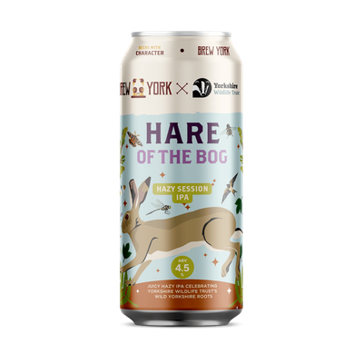 Brew York Hare of the Bog Hazy Session IPA