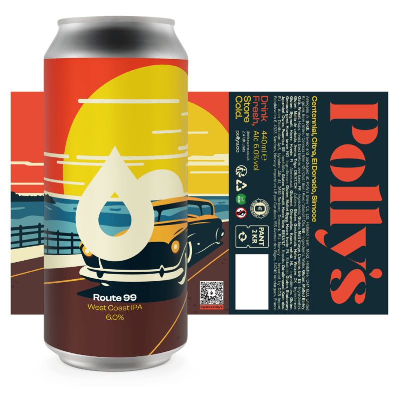 Polly's Route 99 West Coast IPA
