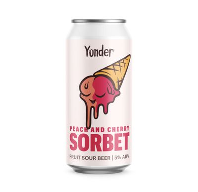 Yonder Peach And Cherry Sorbet Fruit Sour Yonder Peach And Cherry Sorbet Fruit Sour