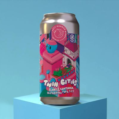 Left Handed Giant Twin Cities Elani & Centennial Pale Ale Left Handed Giant Twin Cities Elani & Centennial Pale Ale