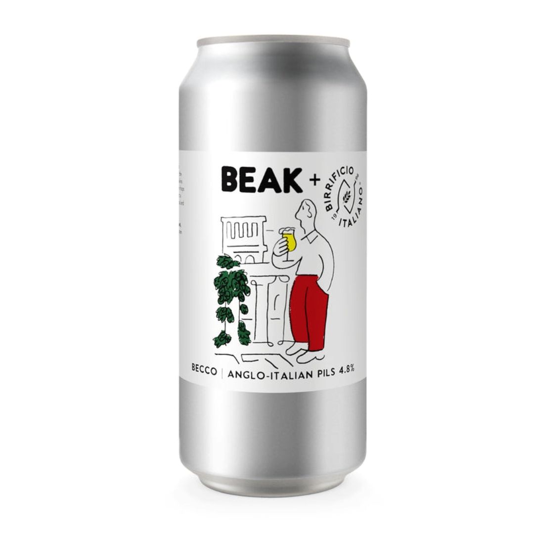 Beak x Birrificio Italiano // Becco Anglo-Italian Pils Beak x Birrificio Italiano // Becco Anglo-Italian Pils