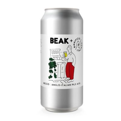 Beak x Birrificio Italiano // Becco Anglo-Italian Pils Beak x Birrificio Italiano // Becco Anglo-Italian Pils