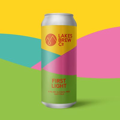 Lakes First Light Alcohol Free Hazy Pale Ale Lakes First Light Alcohol Free Hazy Pale Ale