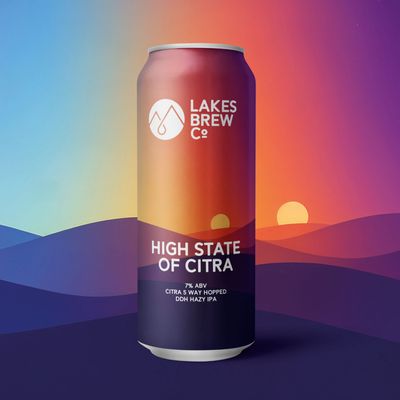 Lakes High State of Citra DDH Hazy IPA Lakes High State of Citra DDH Hazy IPA