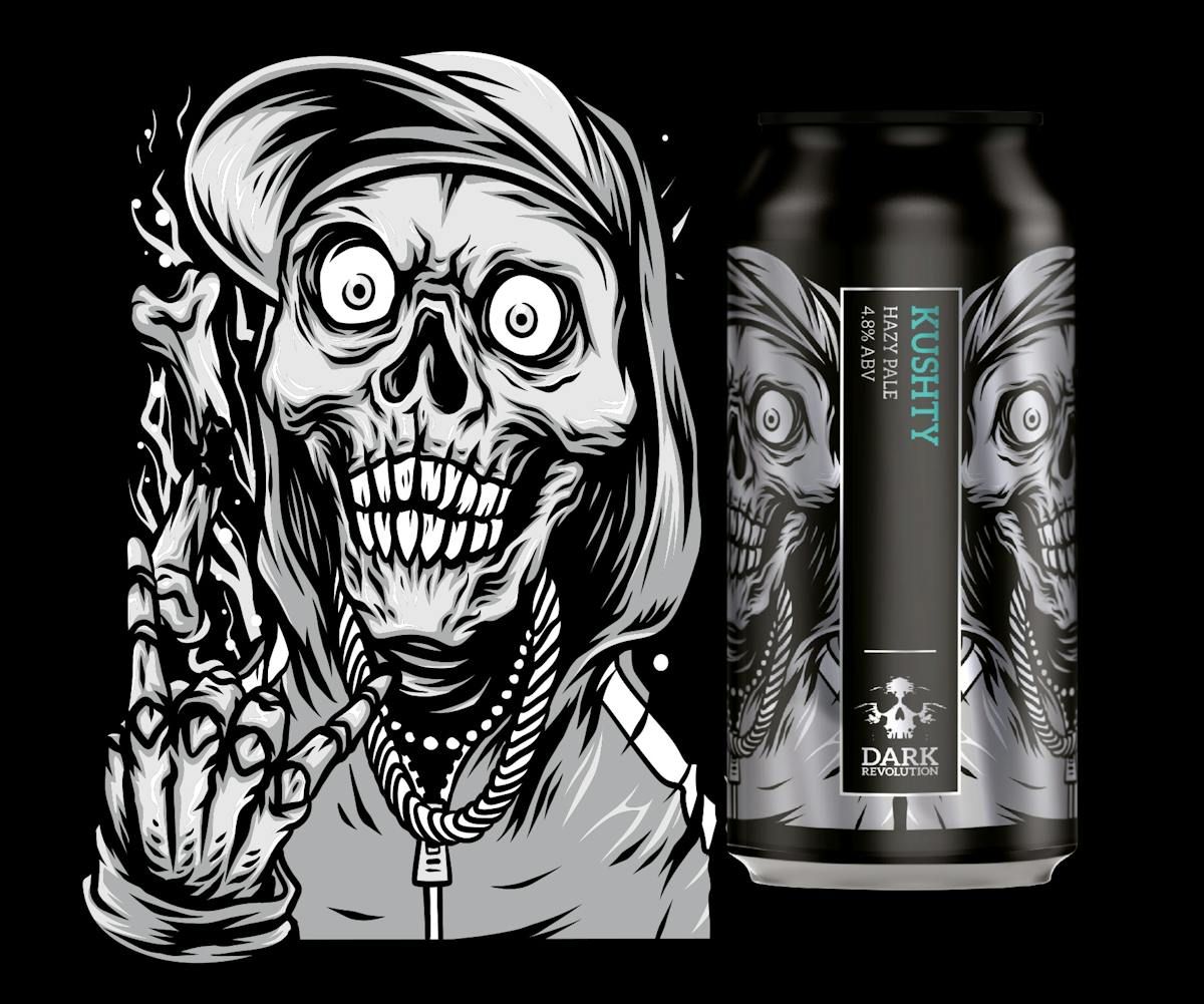 Dark Revolution Kushty Hazy Pale Ale Dark Revolution Kushty Hazy Pale Ale