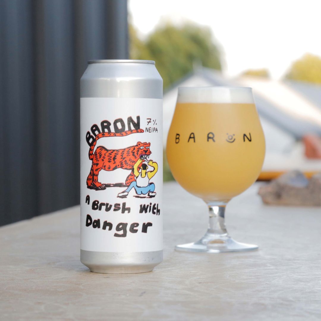Baron A Brush With Danger NE IPA Baron A Brush With Danger NE IPA
