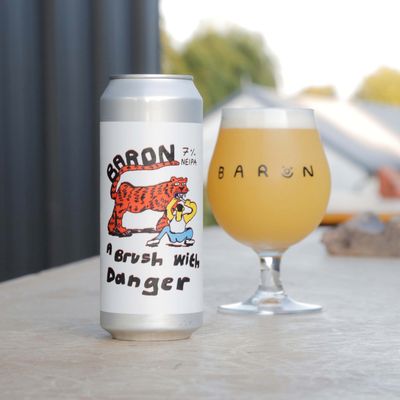 Baron A Brush With Danger NE IPA Baron A Brush With Danger NE IPA