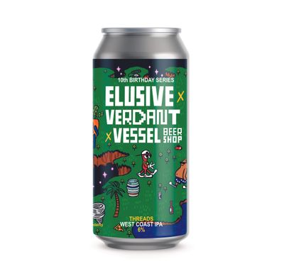Elusive x Verdant // Threads WC IPA Elusive x Verdant // Threads WC IPA