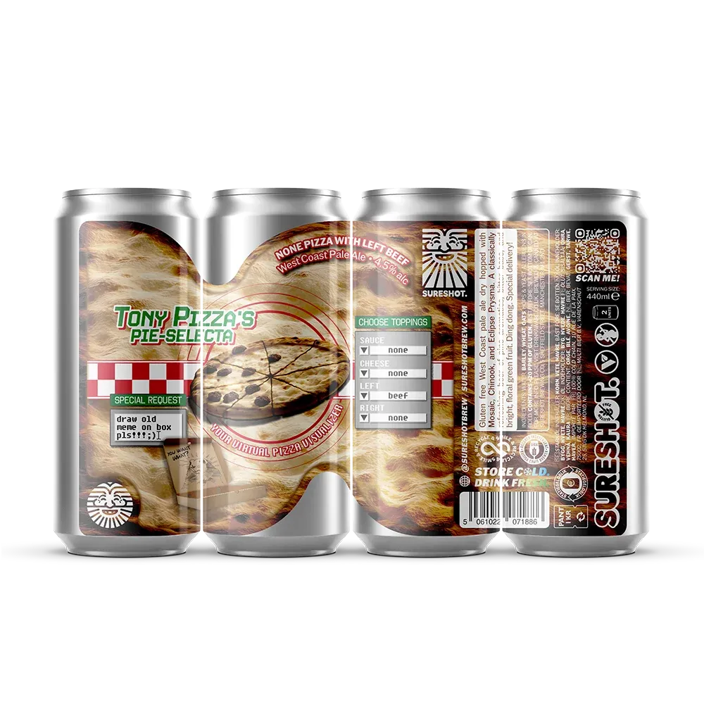 Sureshot None Pizza With Left Beef WC Pale Ale Sureshot None Pizza With Left Beef WC Pale Ale
