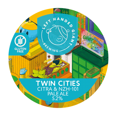 Left Handed Giant Twin Cities Citra & NZH101 Pale Ale Left Handed Giant Twin Cities Citra & NZH101 Pale Ale