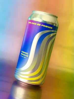 We Can Be Friends Cosmic Groove Low Alcohol Lager