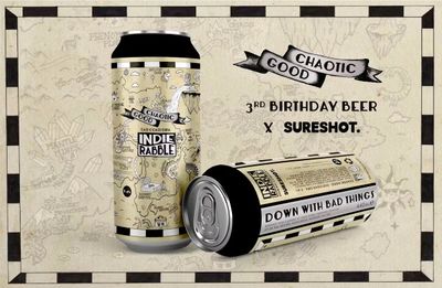 Indie Rabble x Sureshot // Chaotic Good NE DIPA Indie Rabble x Sureshot // Chaotic Good NE DIPA