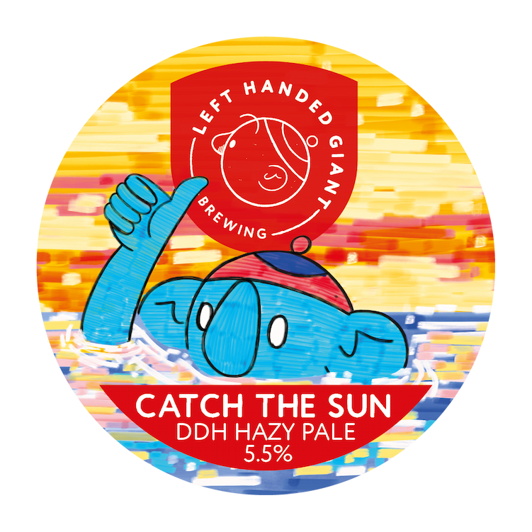 Left Handed Giant Catch The Sun DDH Hazy Pale Left Handed Giant Catch The Sun DDH Hazy Pale