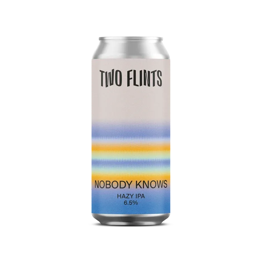 Two Flints Nobody Knows Hazy IPA Two Flints Nobody Knows Hazy IPA