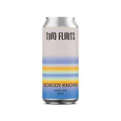 Two Flints Nobody Knows Hazy IPA Two Flints Nobody Knows Hazy IPA