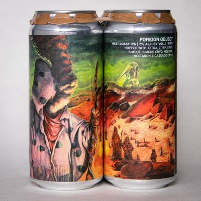 Cellarmaker Foreign Objest NEIPA Cellarmaker Foreign Objest NEIPA