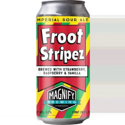 Magnify Froot Stripez Imperial Sour Magnify Froot Stripez Imperial Sour