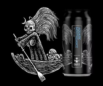 Dark Revolution Aquatic Mouthdance Hazy IPA Dark Revolution Aquatic Mouthdance Hazy IPA
