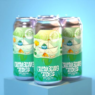 Left Handed Giant Changing Tides Hoppy Spelt Ale Left Handed Giant Changing Tides Hoppy Spelt Ale