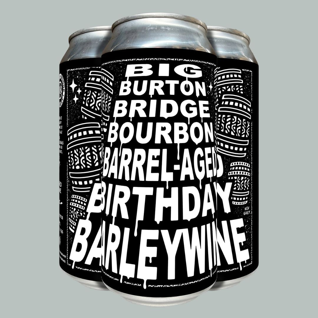 Black Iris x Burton Bridge // Big Burton Bridge Bourbon BA Barleywine