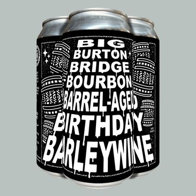 Black Iris x Burton Bridge // Big Burton Bridge Bourbon BA Barleywine Black Iris x Burton Bridge // Big Burton Bridge Bourbon BA Barleywine