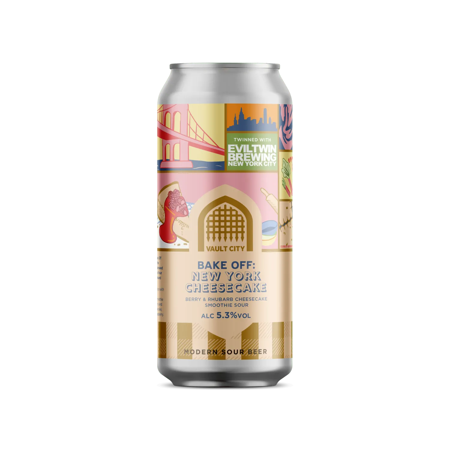 Vault City x Evil Twin // NY Cheesecake Sour Vault City x Evil Twin // NY Cheesecake Sour