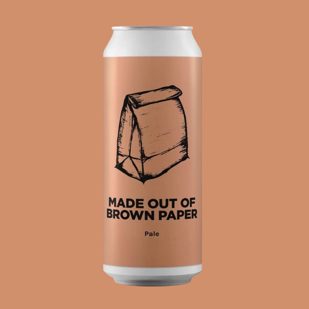 Pomona Island Made Out Of Brown Paper Pale