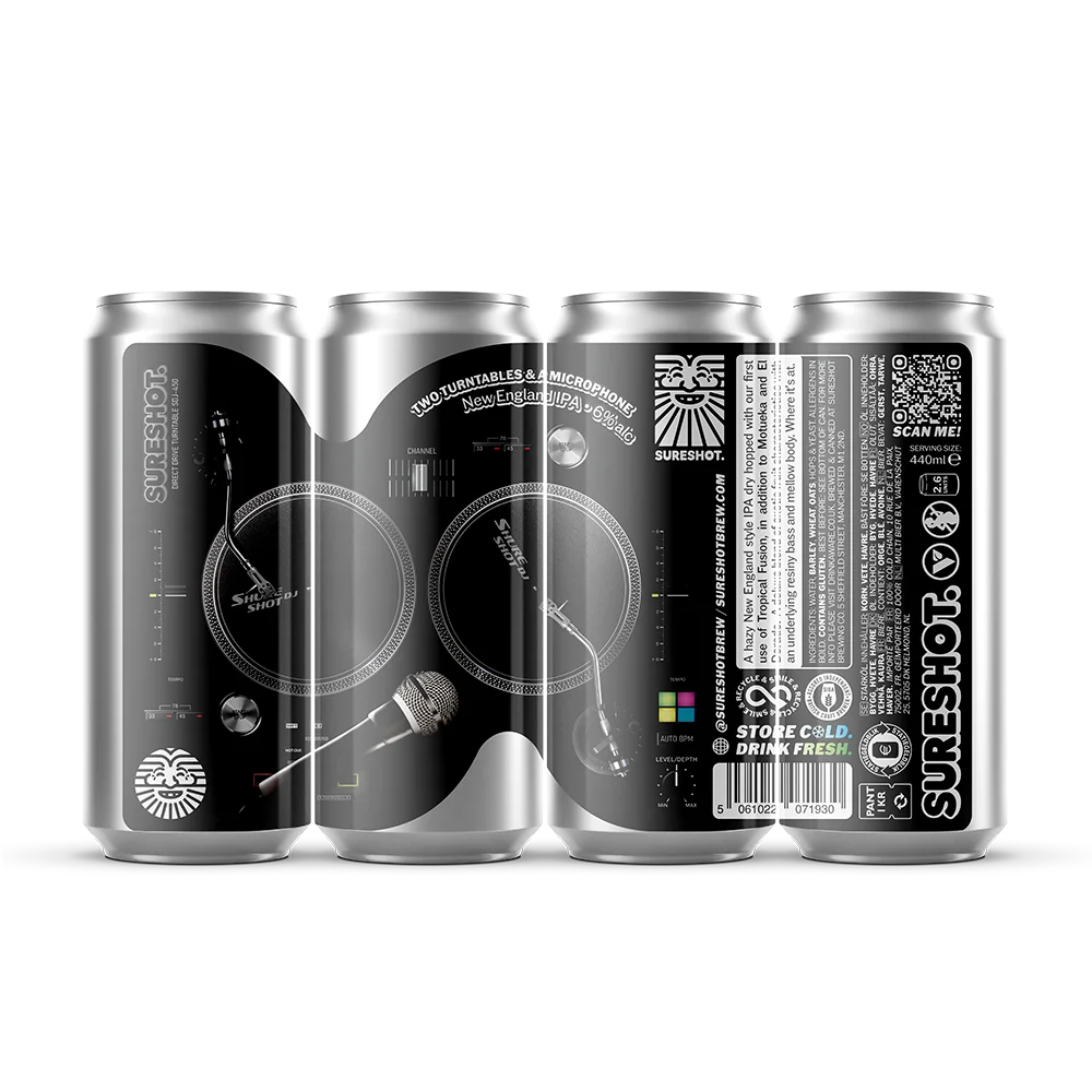 Sureshot Two Turntables & A Microphone NE IPA Sureshot Two Turntables & A Microphone NE IPA