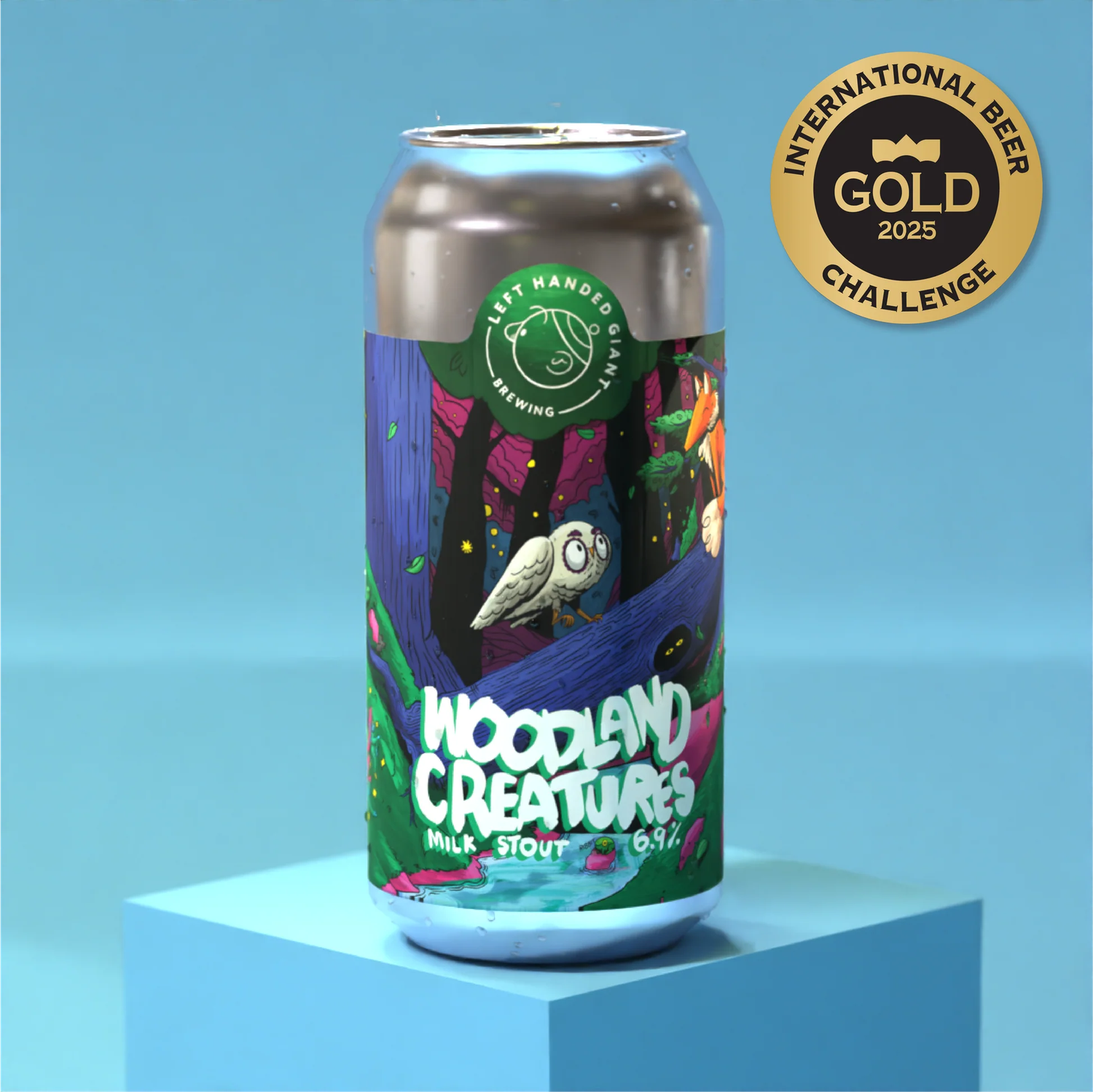 Left Handed Giant Woodland Creatures Milk Stout Left Handed Giant Woodland Creatures Milk Stout