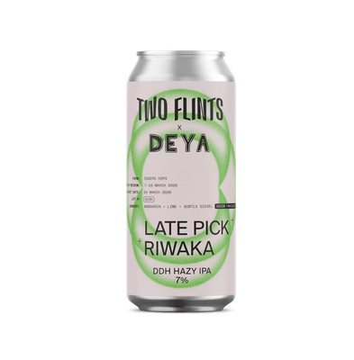Two Flints x DEYA // LATE Pick Riwaka DDH IPA