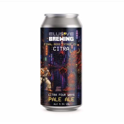 Elusive Final Boss (stage 2): Citra Pale Ale Elusive Final Boss (stage 2): Citra Pale Ale