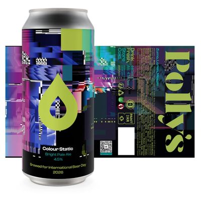 Polly's Colour Static Bright Pale Ale Polly's Colour Static Bright Pale Ale