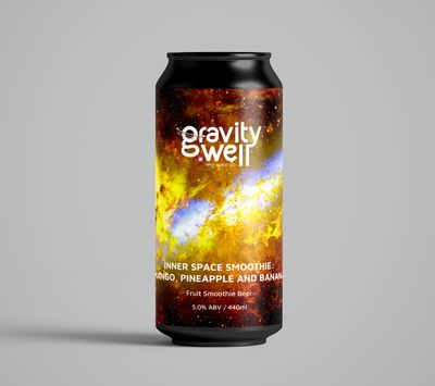 Gravity Well Inner Space Smoothie: Mango, Pineapple and Banana Sour Gravity Well Inner Space Smoothie: Mango, Pineapple and Banana Sour