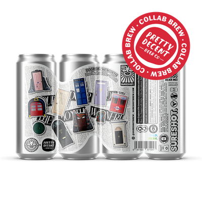 Sureshot x Pretty Decent // Door of the Month NE IPA Sureshot x Pretty Decent // Door of the Month NE IPA
