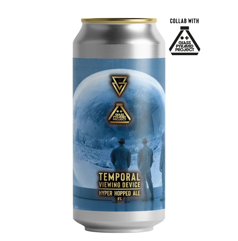 Azvex x Glass Pyramid Project // Temporal Viewing Device Hyper Hopped Ale Azvex x Glass Pyramid Project // Temporal Viewing Device Hyper Hopped Ale