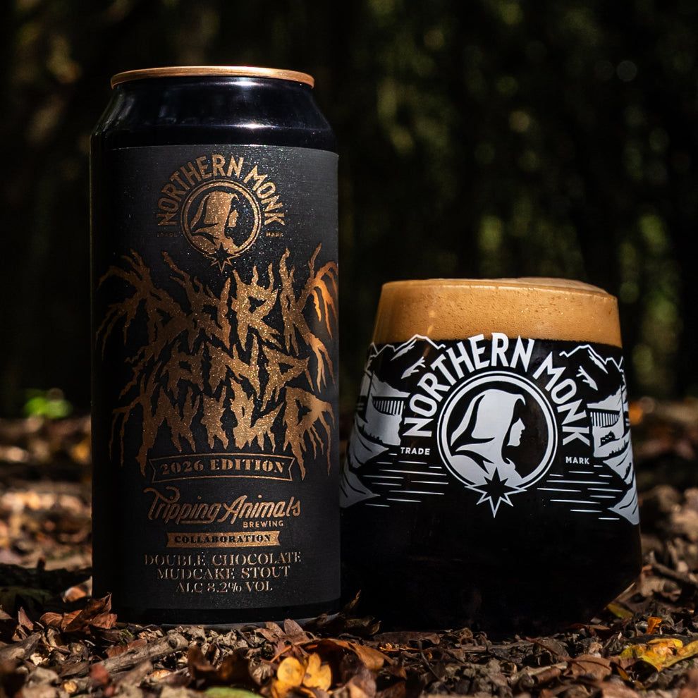 Northern Monk x Tripping Animals // Dark and Wild 2026 Double Chocolate Mudcake Stout Northern Monk x Tripping Animals // Dark and Wild 2026 Double Chocolate Mudcake Stout