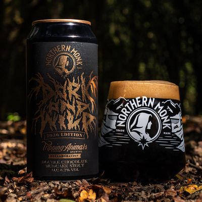 Northern Monk x Tripping Animals // Dark and Wild 2026 Double Chocolate Mudcake Stout