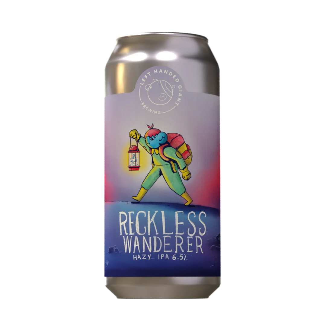 Left Handed Giant Reckless Wanderer Hazy IPA Left Handed Giant Reckless Wanderer Hazy IPA