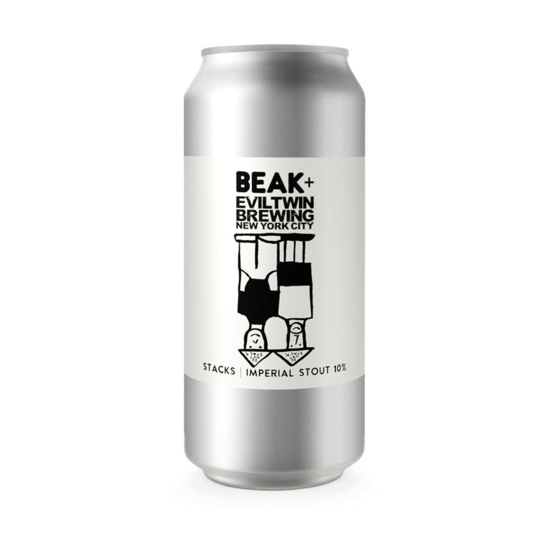 Beak x Evil Twin // Stacks Imperial Stout Beak x Evil Twin // Stacks Imperial Stout