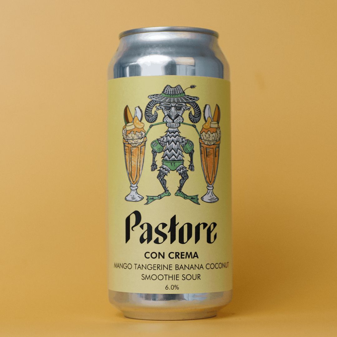 Pastore Con Crema Mango Tangerine Banana Coconut Smoothie Sour Pastore Con Crema Mango Tangerine Banana Coconut Smoothie Sour