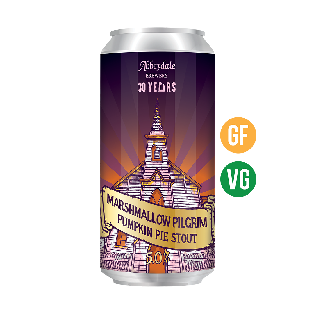 Abbeydale Marshmallow Pilgrim Pumpkin Spiced GF Ale Abbeydale Marshmallow Pilgrim Pumpkin Spiced GF Ale